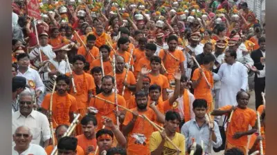 कांवरियाें का ठहराव शुरू, सुविधा नगण्य परेशानी बढ़ी