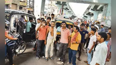पटना : युवकों ने की एक दर्जन टेंपो चालकों की पिटाई