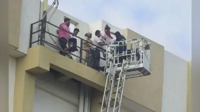 मुंबई के MTNL इमारत में लगी आग, सभी 84 लोगों को सुरक्षित बचाया गया