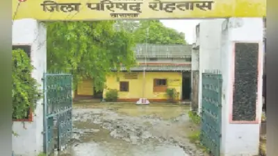 हर वर्ष बरसात में जलमग्न हो जाता है जिला पर्षद कार्यालय