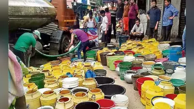 रांची : मॉनसून ने दिया धोखा, अब भी टैंकर के पानी से ही गुजारा कर रही राजधानी की दो लाख आबादी