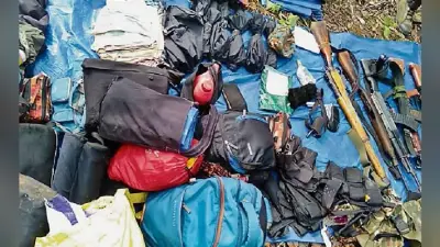 औरंगाबाद में मुठभेड़ में चार नक्सली ढेर, बड़ी संख्या में हथियार बरामद