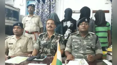 ठेकेदार का अपहरण कर भाग रहे थे अपराधी, पुलिस ने अपराधियों को खदेड़कर पकड़ा