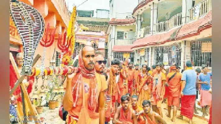 1.45 लाख कांवरियों ने किया जलार्पण