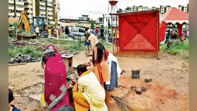 रांची : सेल सिटी में मंदिर गिराने को लेकर विवाद, प्राथमिकी दर्ज
