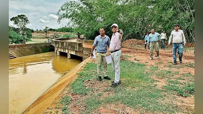 विष्णुगढ : 42 साल के इंतजार के बाद कोनार सिंचाई परियोजना से मिला पानी