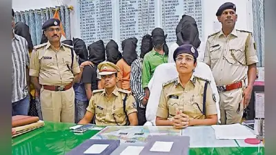 पटना : एक करोड़ लूटने वाला था कुख्यात पंकज शर्मा का गैंग, लाइनर समेत 11 गिरफ्तार