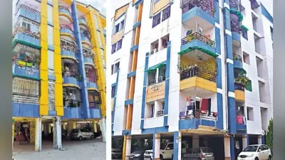 पटना : दिखावे का फायर फाइटिंग सिस्टम, तीन चौथाई फ्लैटों की ही नियमित पार्किंग