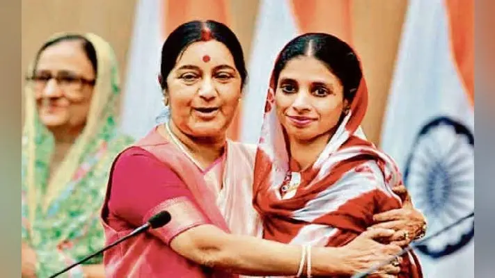 पूर्व विदेश मंत्री सुषमा स्वराज के निधन से आहत है “हिंदुस्तान की बेटी” गीता, पाकिस्तान से ऐसे पहुंची थी भारत
