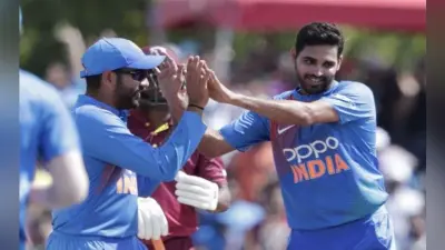 #IND v WI : बारिश की भेंट चढ़ा पहला एकदिवसीय मुकाबला, मात्र 13 ओवर का खेल हो पाया