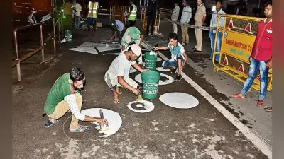 रांची : पैदल चलनेवालों को मिला फुटपाथ