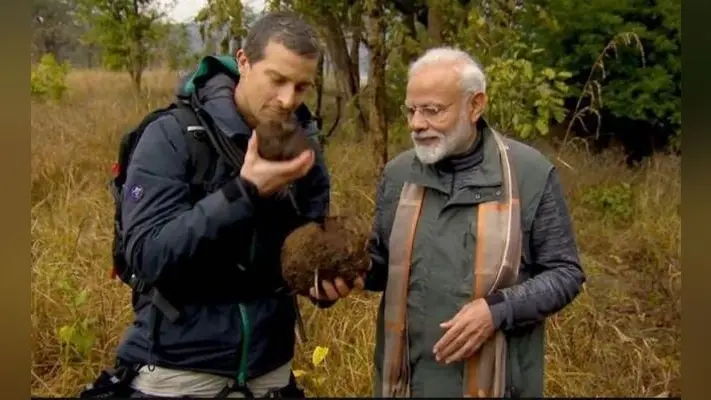 ”मैन वर्सेस वाइल्ड” में पीएम मोदी, प्रकृति के संरक्षण के बारे में की बात