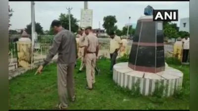 राजस्थानः अज्ञात बदमाशों ने श्माया प्रसाद मुखर्जी की प्रतिमा तोड़ी