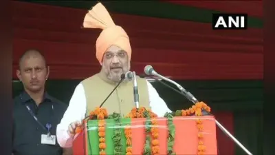 अमित शाह ने हरियाणा में किया चुनावी शंखनाद, कहा धारा 370 हटाकर हमने सरदार पटेल के सपनों को पूरा किया