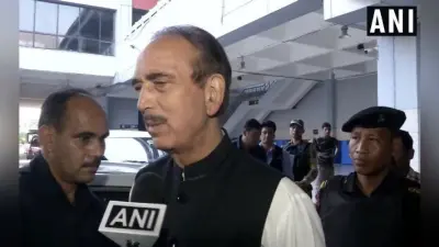 गुलाम नबी को जम्मू हवाई अड्डे पर रोका गया, वापस दिल्ली भेजे गये