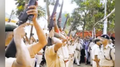 पटना : …..जब पूर्व मुख्यमंत्री के अंतिम सम्मान में धोखा दे गयी पुलिस की राइफल