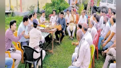 गणेश पूजा और मुहर्रम में शांति बनाये रखने के लिए जुटे दो जिलों के एसडीएम