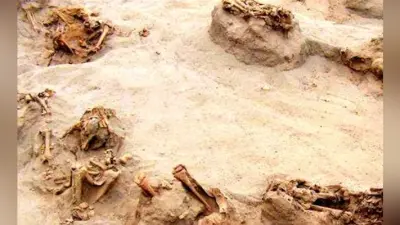 पेरू: हुआंचाको में मिला 227 बच्चों का कंकाल, अल-नीनो तूफान को रोकने के लिए दी गई थी बलि
