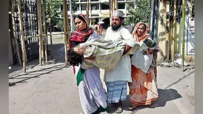 साहिबगंज : 108 एंबुलेंस के कर्मी ने किया इनकार बेटी का शव लेकर भटकते रहे परिजन