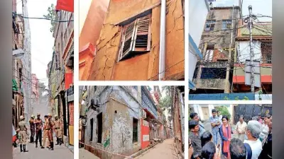 मेट्रो की खुदाई बनी लोगों की मुसीबत, दर्जन भर से ज्यादा इमारतें हिलीं, कइयों में दरार