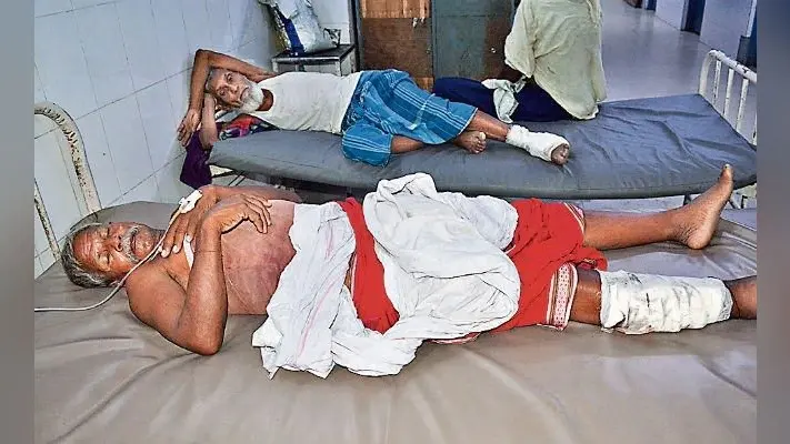 गया में हाइड्रोसील की जगह कर दिया पैर का ऑपरेशन