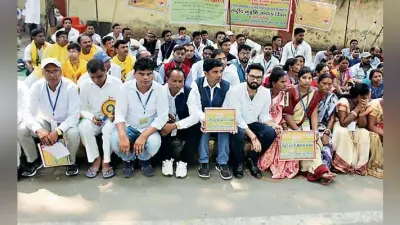 रांची : दिल्ली के जंतर-मंतर में अन्याय दिवस मनाया, कहा – कुरमी को एसटी का दर्जा दिया जाये