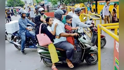 पटना : छह वाहनों पर लगाया गया 15 हजार का जुर्माना