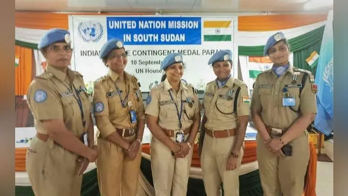 संयुक्त राष्ट्र ने उल्लेखनीय सेवाओं के लिए पांच भारतीय महिला पुलिस अधिकारियों को दिया सम्मान