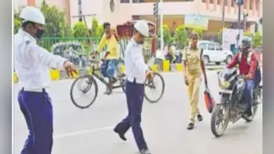 जब कटने लगा चालान तो बोला युवक- सर इंस्पेक्टर विजेंद्र सिंह के भाई हैं छोड़ दीजिए न…