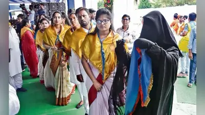 रांची : बुर्का में आयी बेस्ट ग्रेजुएट निशत को नहीं मिली डिग्री