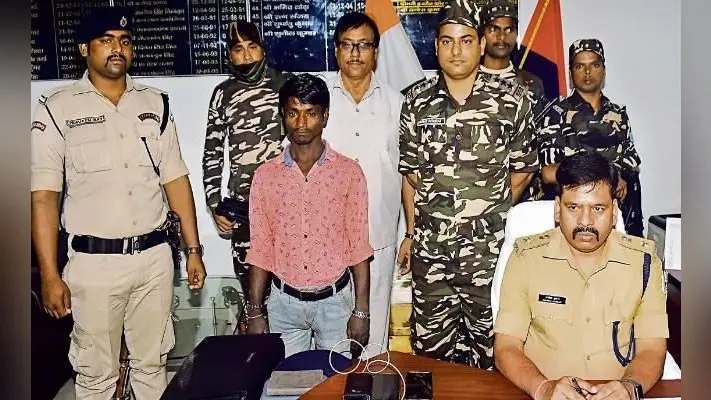 मुजफ्फरपुर : रेलवे ट्रैक उड़ाने के आरोपित नक्सली ने किया सरेंडर