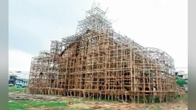 बंजारी पूजा पंडाल में दिखेगा लंदन के आल्वर्ट हॉल का आकार