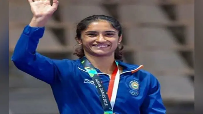 विनेश फोगाट ने दिखाई धमक, 2020 ओलंपिक के लिए क्वालीफाई करने वाली पहली पहलवान बनीं