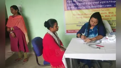 रांची : साइजा फाइनेंस की ओर से निशुल्क स्वास्थ्य शिविर का आयोजन