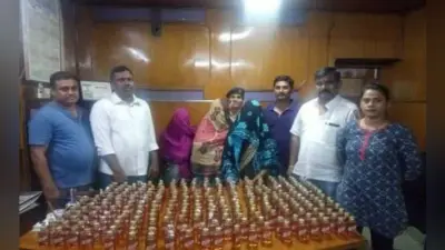 पूसी रेलवे: आरपीएफ ने 7.42 लाख के प्रतिबंधित सामान जब्त किये