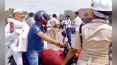 सख्ती : सांसद की स्कॉर्पियो पर लगी थी काली फिल्म, विधायक जी बाइक पर पीछे बैठे थे बिना हेलमेट, कटा चालान