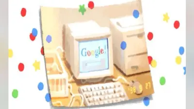 Google ने खुद के लिए बनाया Doodle, मना रहा है अपना 21वां बर्थडे
