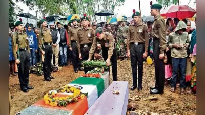 रांची : जवान का शव आने के सात घंटे बाद कुएं से मिली पत्नी की लाश