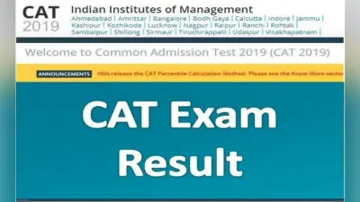 CAT 2019 Result : 10 स्टूडेंट्स को 100 परसेंटाइल, यह रहा रिजल्ट का Direct Link