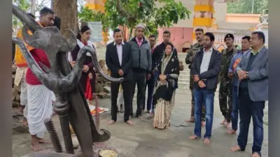 टांगीनाथ धाम में पेवर ब्लॉक व झरना तक जाने के लिए बनेगी सीढ़ी