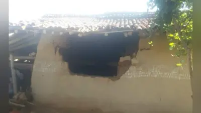गोमिया : झुमरा पहाड़ की तलहटी में बसे रोला गांव में जंगली हाथियों का उत्पात, 1 दर्जन घरों को किया ध्वस्त