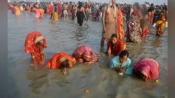 गंगासागर में 46 लाख श्रद्धालुओं ने किया संक्रांति स्नान