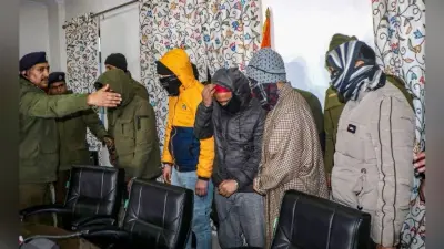 घाटी में आतंक के बड़े मॉड्यूल का भंडाफोड़, जैश और लश्कर के छह आतंकी गिरफ्तार