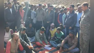 झारखंड : गुमला में ठेकेदार की हत्या, विरोध में दो घंटे सड़क जाम, भाजपा नेता भी सड़क पर उतरे