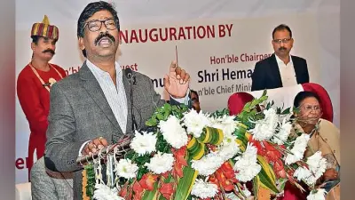 विकास के नाम पर लूटे जा रहे आदिवासी : हेमंत