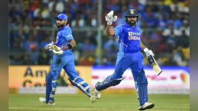 #INDvAUS : रोहित के शतक से भारत ने ऑस्ट्रेलिया से तीसरा वनडे और शृंखला जीती