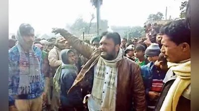 समस्तीपुर : फायरिंग कर भाग रहे दो बदमाशों को आक्रोशित भीड़ ने पकड़ कर पीटा