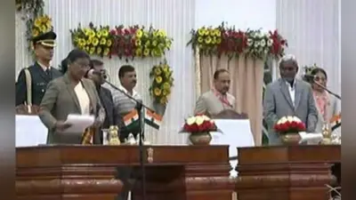 29 दिनों बाद हुआ हेमंत सरकार का मंत्रिमंडल विस्तार : कैबिनेट में अब CM समेत 11 सदस्य, कांग्रेस से बन्ना व बादल बने मंत्री