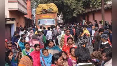 मुंगेर : अनियंत्रित ट्रक ने दो मासूम छात्रों को रौंदा, एक की मौत, एक घायल