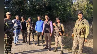 सिमडेगा : सड़क दुर्घटना के संवेदनशील स्थलों का सुरक्षा टीम ने किया निरीक्षण